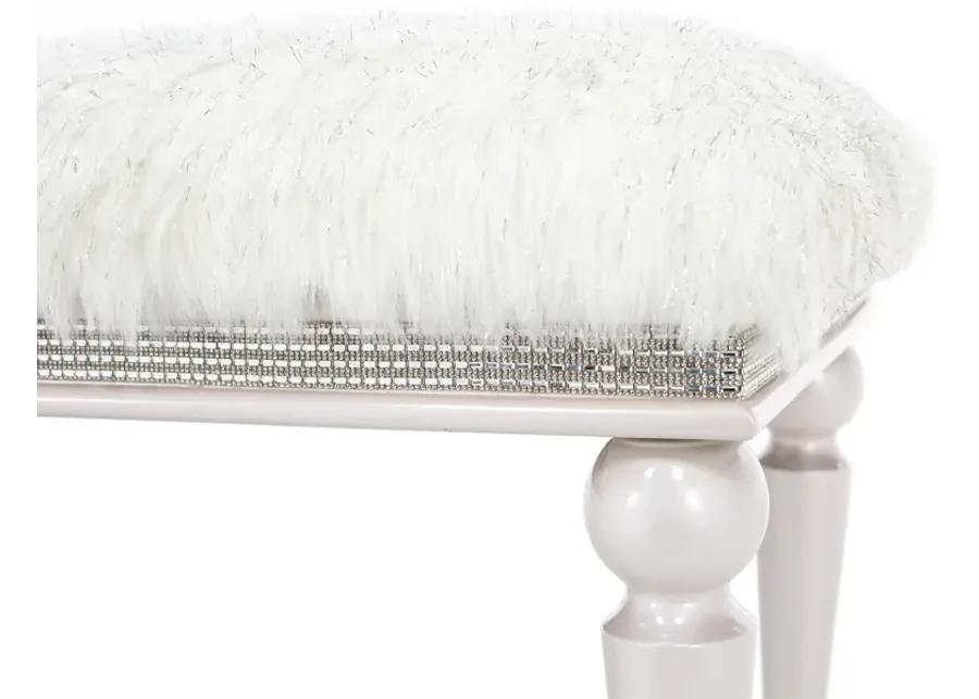 Michael Amini Glimmering Heights Bed Bench