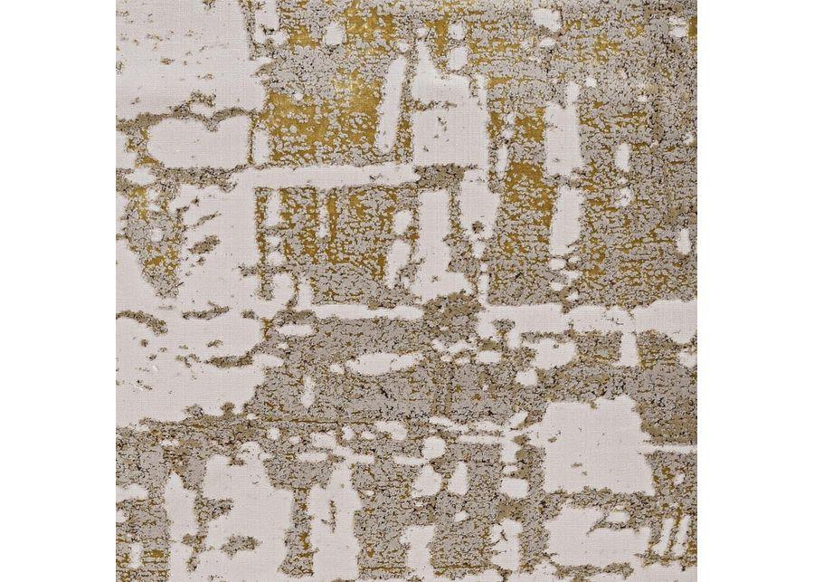 Lucy Ivory/Gold Area Rug 7'10"W x 10'10"L