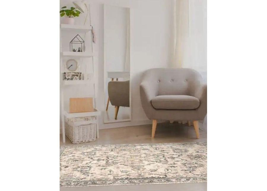 Hugo Ivory Farrah Area Rug 7'10"W x 9'10"L