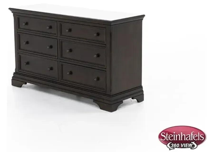 Stella 6 Drawer Dresser in Brown