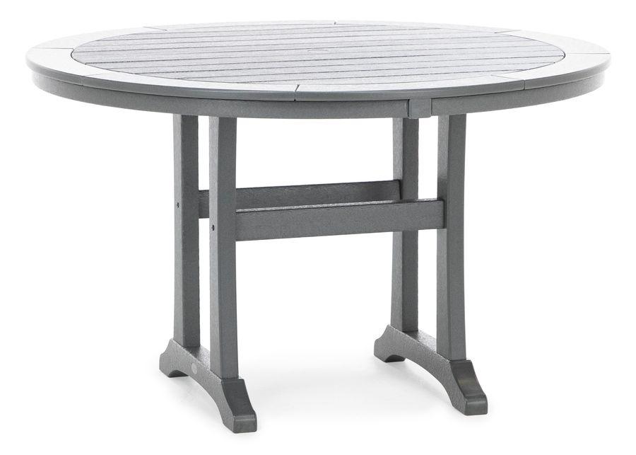 Nautical Trestle 48" Round Dining Table