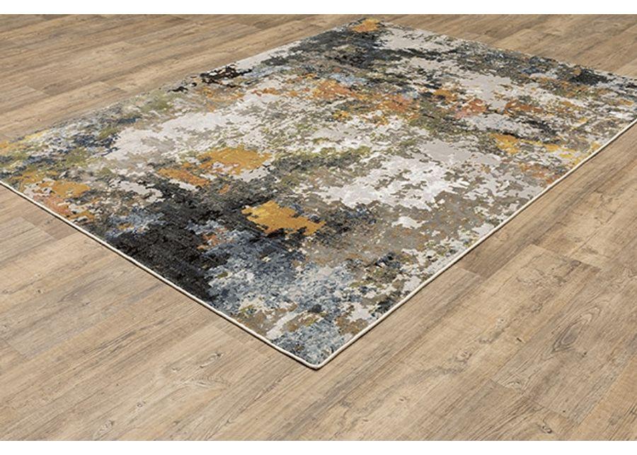 Caravan Green/Beige/Multi Area Rug 7'10"W x 10'10"L