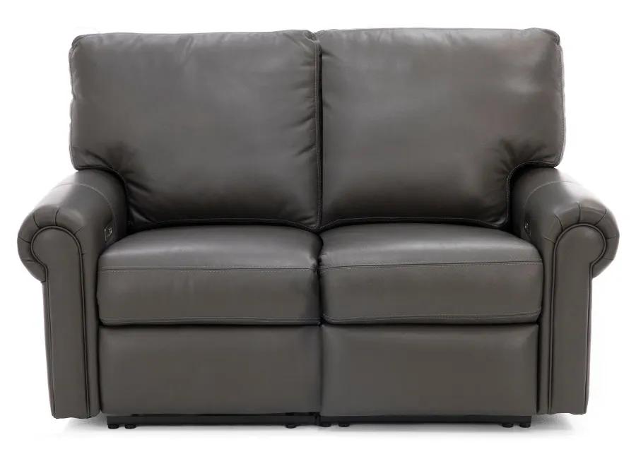 Design and Recline Fairfax 2-Pc. Leather Power Reclining Loveseat