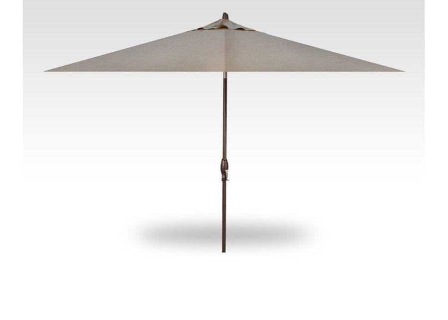 Closeout 8'x10' Rect. Auto Tilt Cast Ash Umbrella