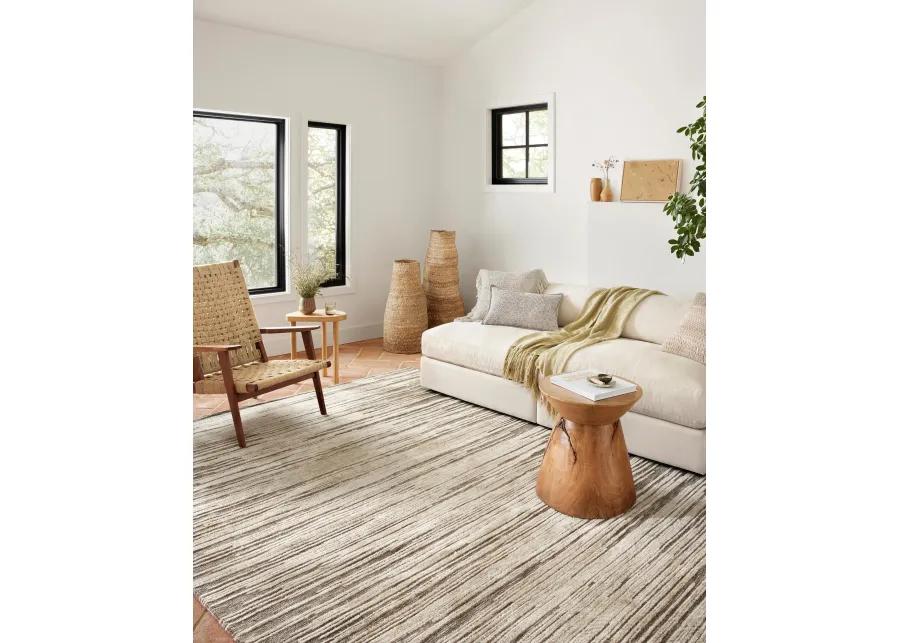 Neda Taupe/Stone Area Rug 5'W x 7'6"L