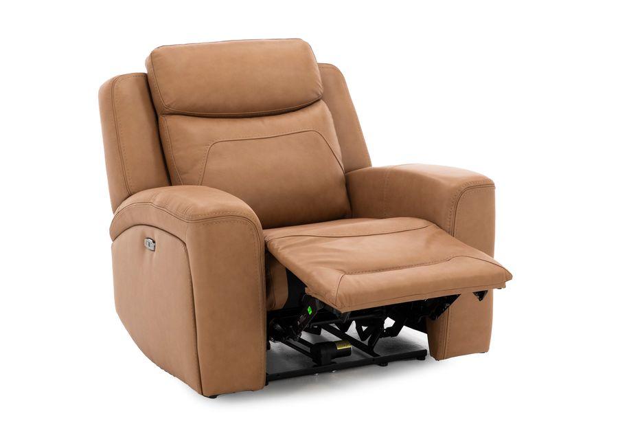 Lightyear Leather Power Headrest Zero Gravity Recliner