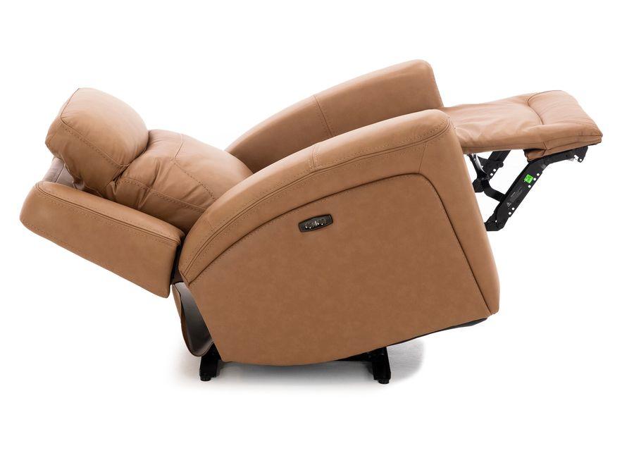 Lightyear Leather Power Headrest Zero Gravity Recliner