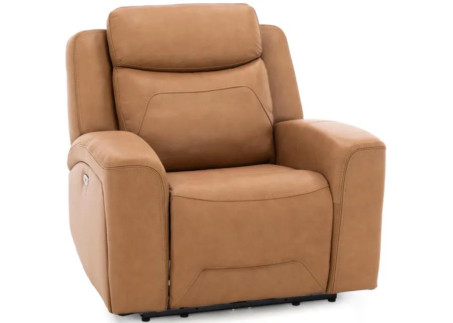 Lightyear Leather Power Headrest Zero Gravity Recliner