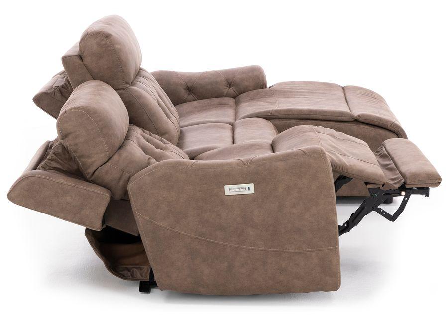 Canyon 3-Pc. Fully Loaded Reclining Chaise Sofa