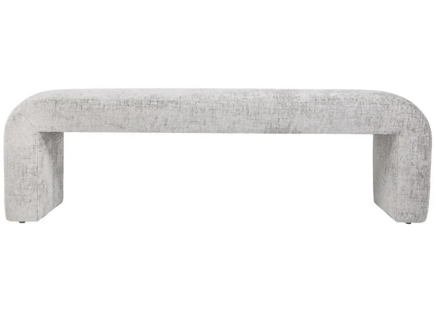 Shay 60" Bench in Grey