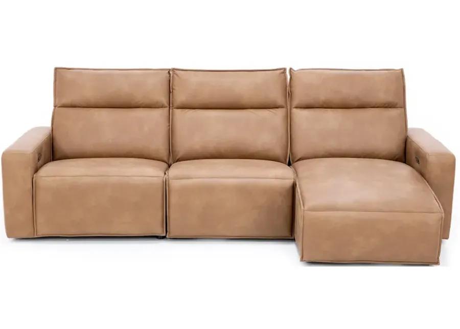 Direct Design Reinvent Your Space 3-Pc. Power Headrest Reclining Chaise Sofa