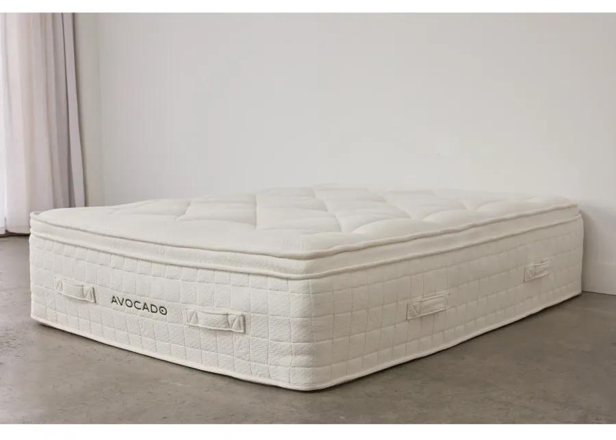 Luxury Organic Pillowtop Plush Queen Mattress