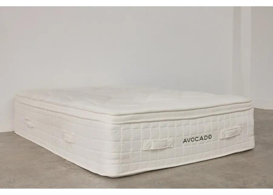 Luxury Organic Pillowtop Plush Queen Mattress