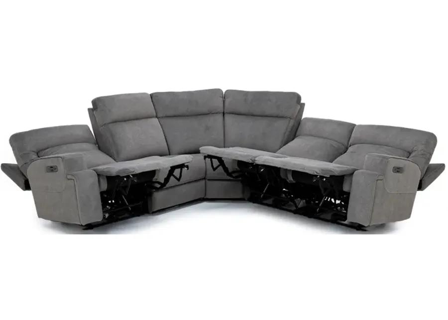 Royal 5-Pc. Fully Loaded Zero Gravity Reclining Modular with Wireless Remote