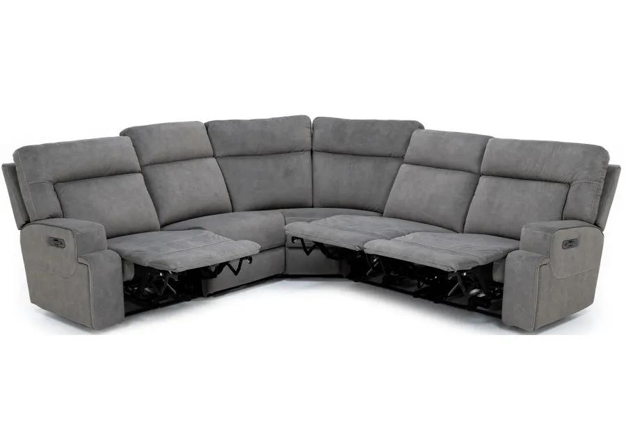 Royal 5-Pc. Fully Loaded Zero Gravity Reclining Modular with Wireless Remote