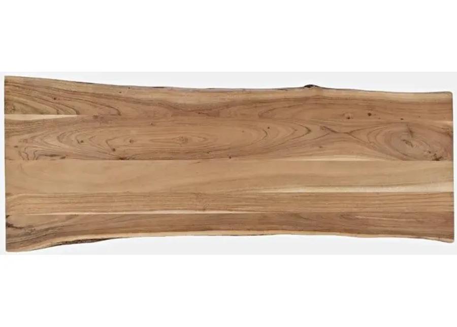 Live Edge Natural Console Bar Table