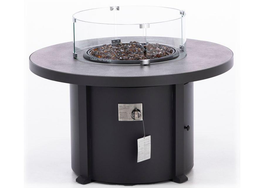 Cal Sil Round Fire Table