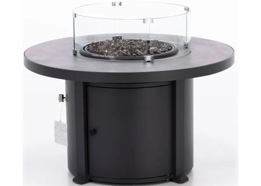 Cal Sil Round Fire Table