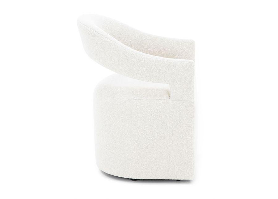 Modern Mood Caster Upholstered Arm Chair