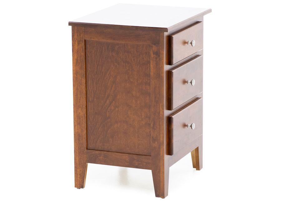 Daniel's Amish Mapleton Three Drawer Nightstand