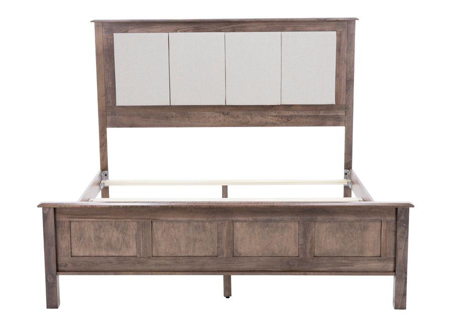 Daniel's Amish Manchester Queen Upholstered Three Panel Bed