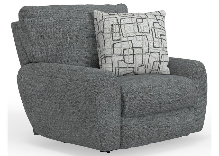 Nolan Power Lay-Flat Recliner in Dolphin