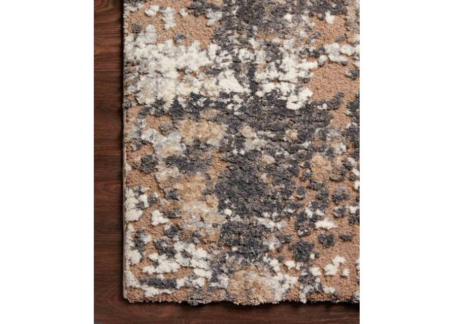 Theory Dark Taupe/Grey Area Rug 9'6"W x 13'L