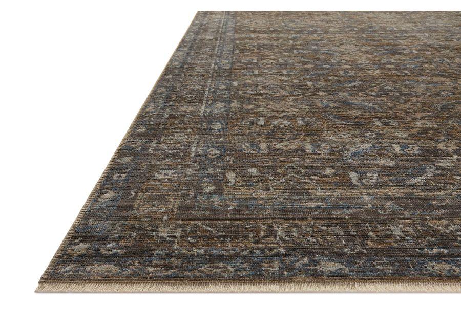 Heritage Lagoon/Tobacco Area Rug 9'W x 12'L