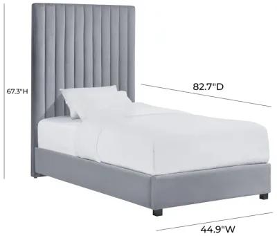 Arabelle Grey Bed Twin