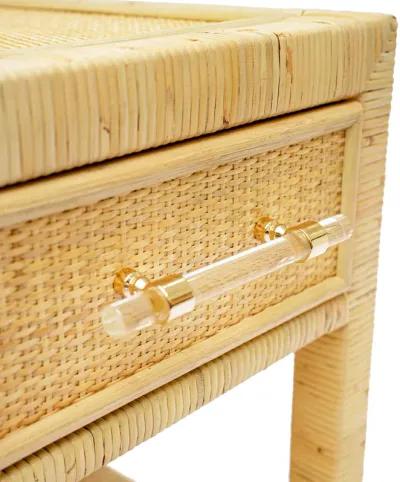 Amara Natural Rattan Nightstand