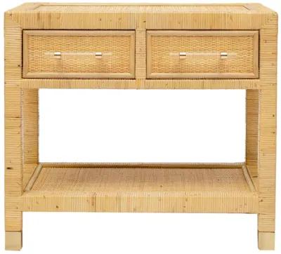 Amara Natural Rattan Nightstand