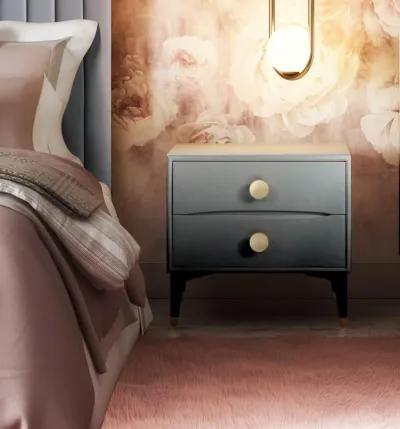 Divine Grey Nightstand