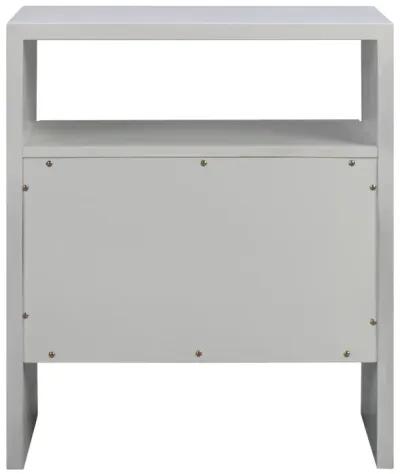 Libre White Nightstand