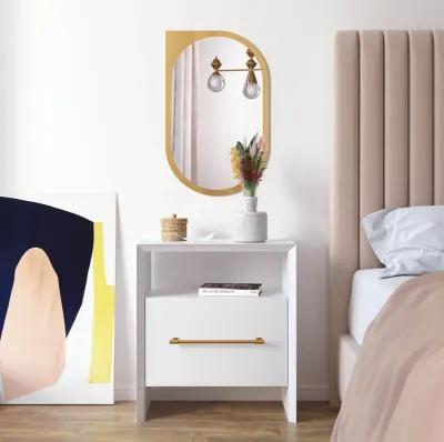 Libre White Nightstand