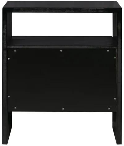 Libre Black Nightstand