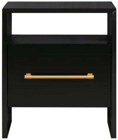 Libre Black Nightstand