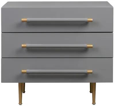 Trident Grey Nightstand