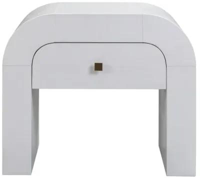 Hump White Nightstand