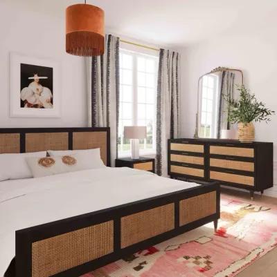 Sierra Noir Bed in Queen