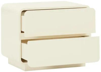 Sagura Cream Nightstand