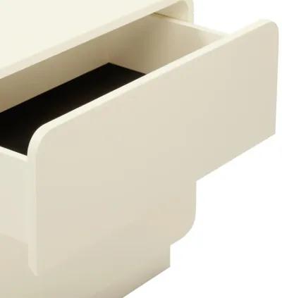 Sagura Cream Nightstand