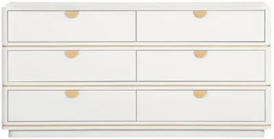 Julieta Cream 6 Drawer Dresser