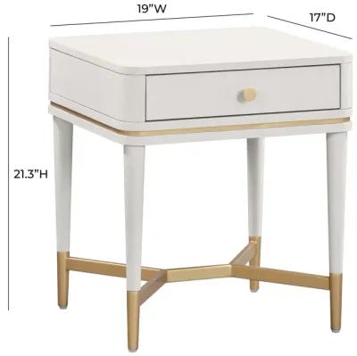 Julieta Cream Nightstand