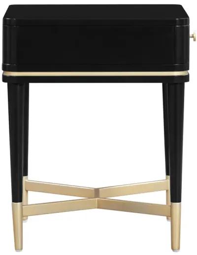 Julieta Black Nightstand