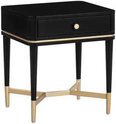 Julieta Black Nightstand