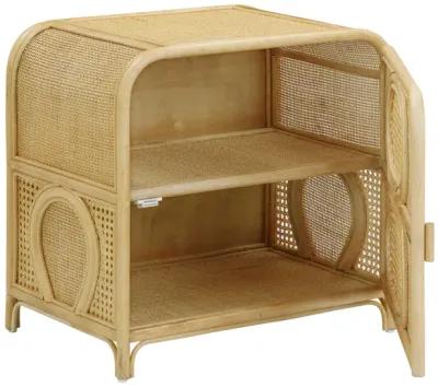 Tina Natural Rattan Nightstand