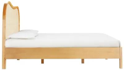 Grappa Natural Wood & Rattan King Bed