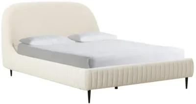 Denise Cream Boucle Bed in King