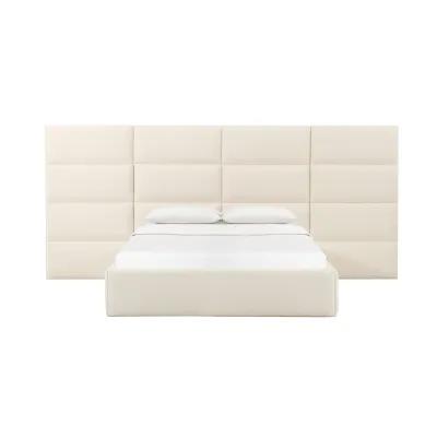 Eliana Cream Boucle King Wings (Set of 2)