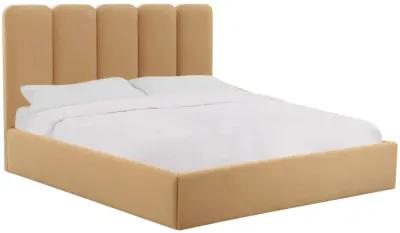 Palani Honey Velvet King Bed